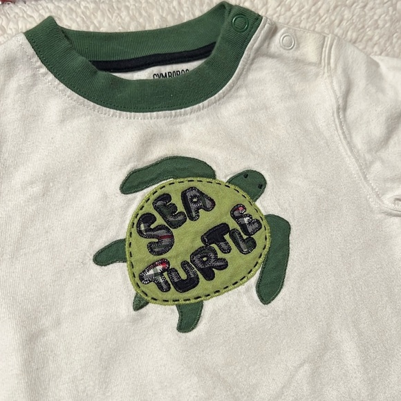 GYMBOREE 6 pc set boy tops shorts overalls socks 12-24 months - Picture 6 of 16